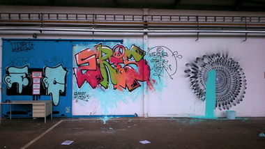 Graffiti Wall - Photo by FRMONE - Eris
