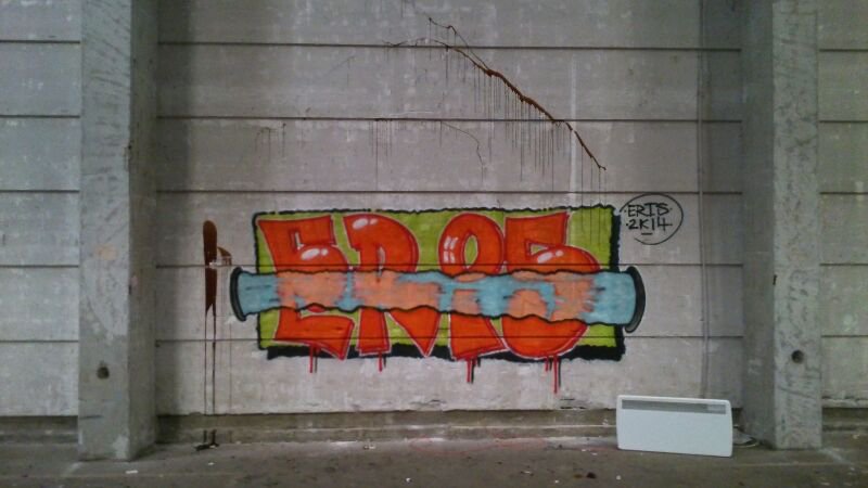 Graffiti Wall - Photo by FRMONE - ERIS (2k14)