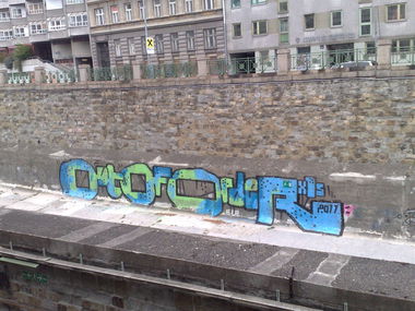 Graffiti Wall - Photo by FRMONE - outoforder