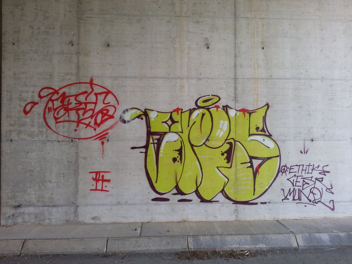 Graffiti Bombing - Photo by FRMONE