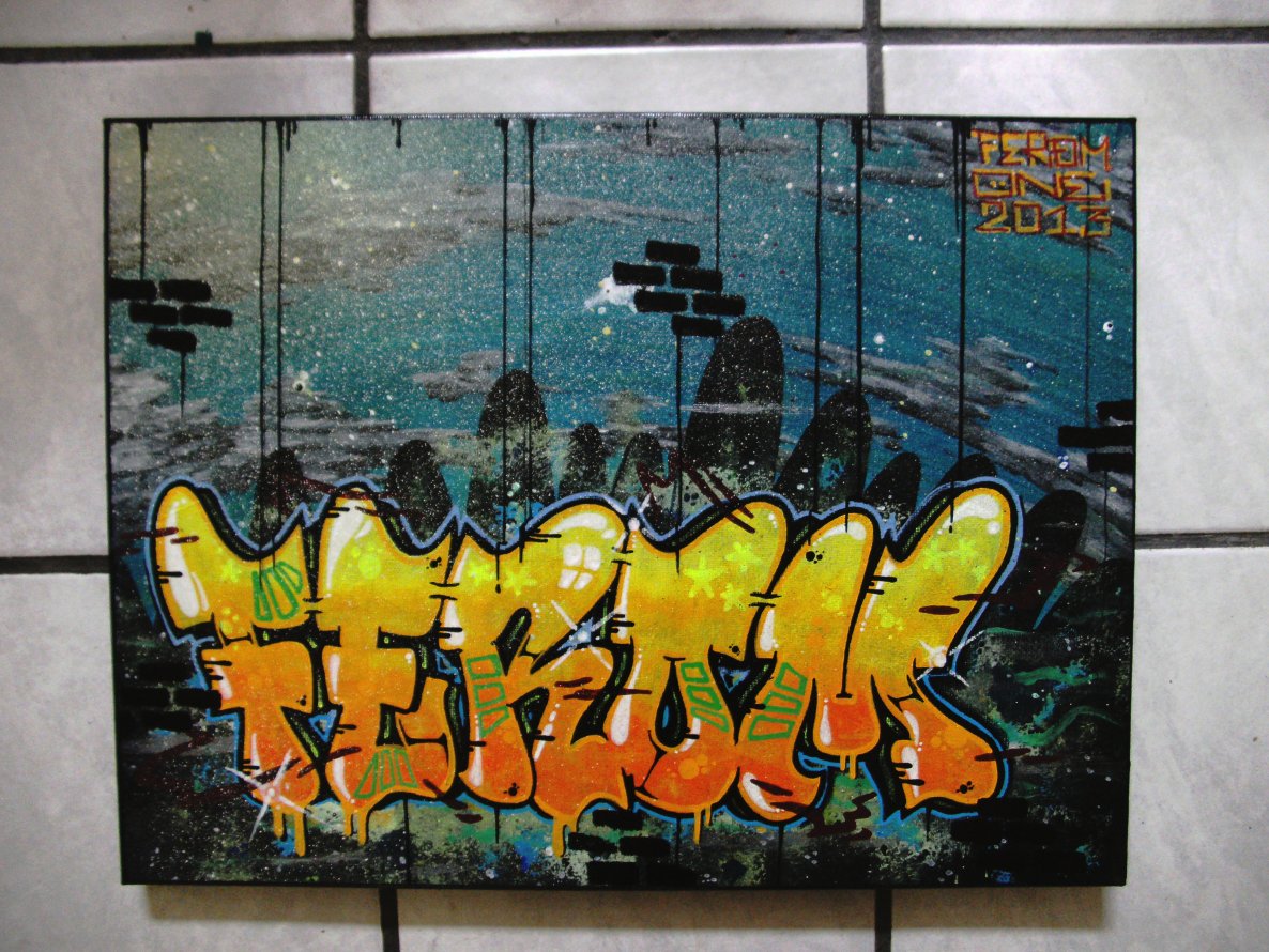 Graffiti Artwork - Photo by FRMONE - feromone