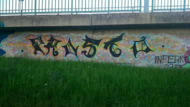 Graffiti Wall - Photo by FRMONE