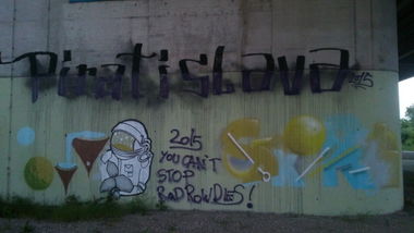 Graffiti Wall - Photo by FRMONE