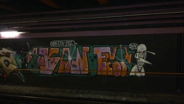Graffiti Bombing - Photo by FRMONE
