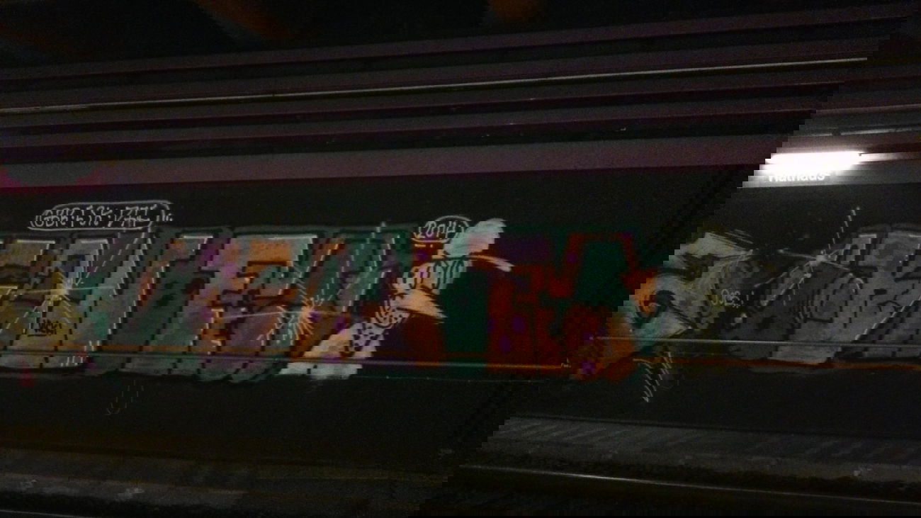 Graffiti Bombing - Photo by FRMONE