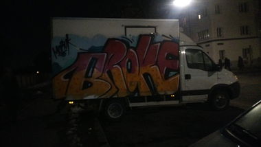 Graffiti Bombing - Photo by FRMONE