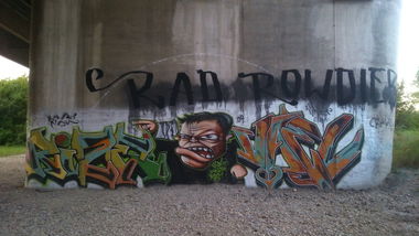 Graffiti Wall - Photo by FRMONE