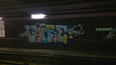 Graffiti Bombing - Photo by FRMONE