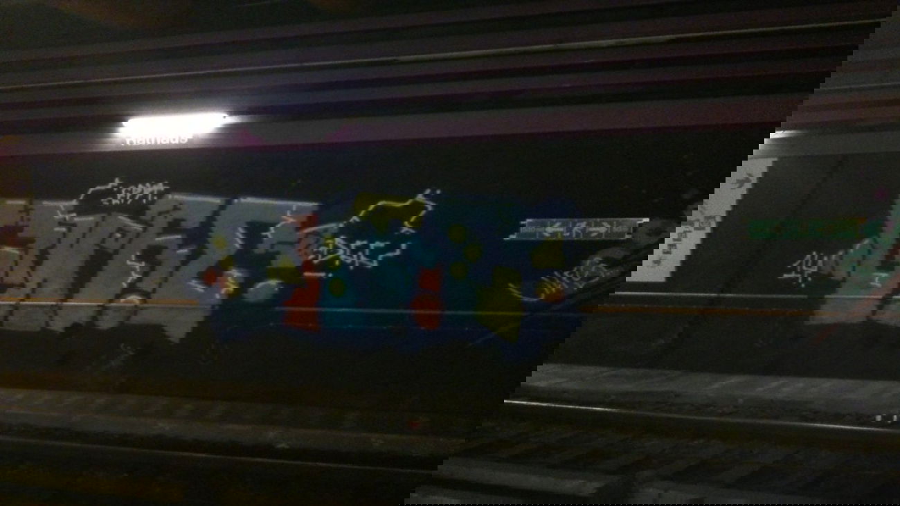 Graffiti Bombing - Photo by FRMONE