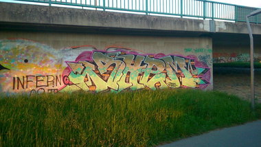 Graffiti Wall - Photo by FRMONE