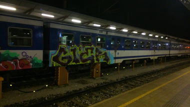 Graffiti Train - Photo by FRMONE