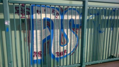 Graffiti Bombing - Photo by FRMONE