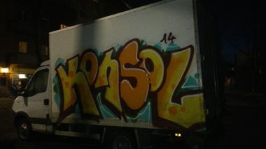 Graffiti Bombing - Photo by FRMONE