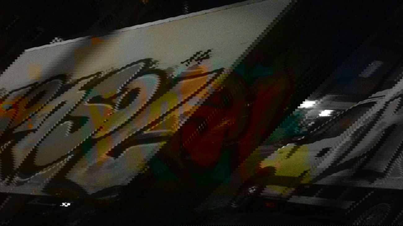 Graffiti Bombing - Photo by FRMONE