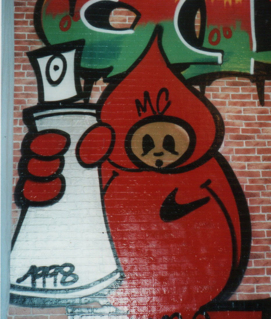Graffiti Wall in Monaco - Photo by FURAX - FURAX (1998)
