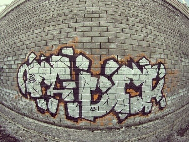 Graffiti Bombing - Photo by Faber - Faber