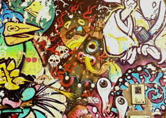 Graffiti Bombing - Photo by Fabio77 - murales, streetart (2025)