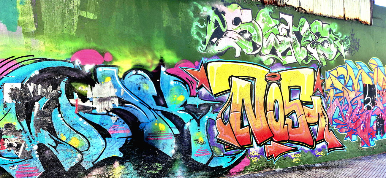 Graffiti Wall - Photo by Fabio77 - streetart, murales (2025)