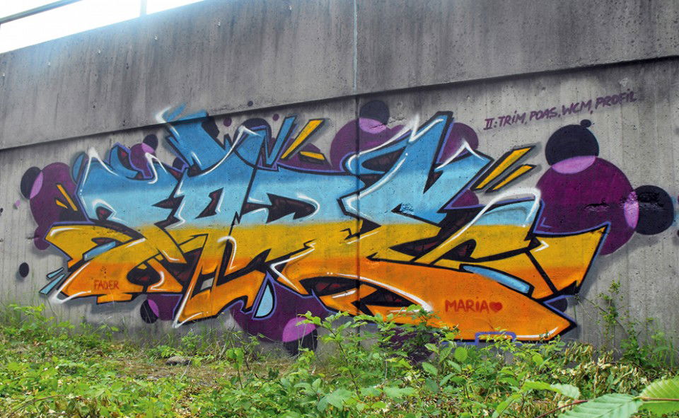 Graffiti Wall - Photo by FaderOne