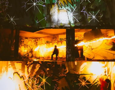 Graffiti Wall in Rīga - Photo by Fakieboy