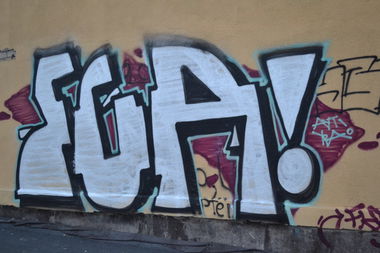 Graffiti Bombing - Photo by Fakre