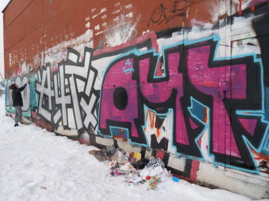 Graffiti Wall - Photo by Fakre