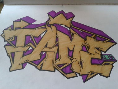 Graffiti Sketch - Photo by Fame1 - Fame, Sketch, Youngster (2013)