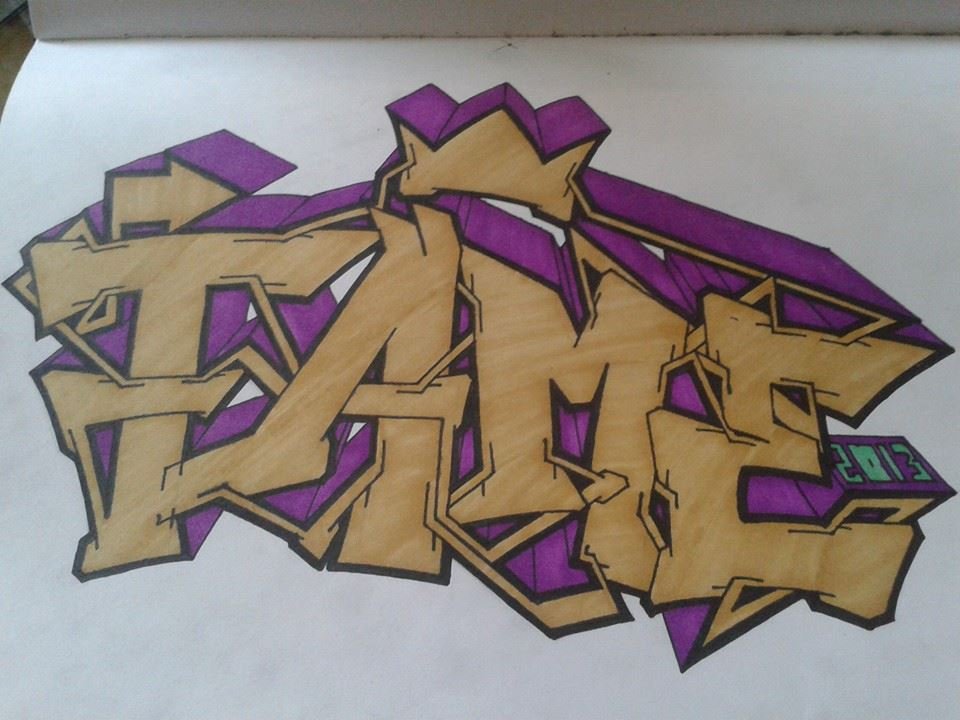 Graffiti Sketch - Photo by Fame1 - Fame, Sketch, Youngster (2013)