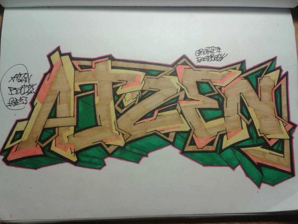 Graffiti Sketch - Photo by Fame1 - Exchange, Battle, Fame1 (2013)