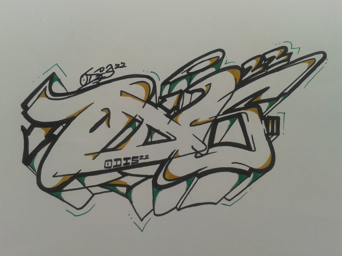 Graffiti Sketch - Photo by Fame1 - fame, fame1, sketch (2014)