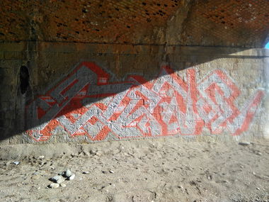 Graffiti Bombing - Photo by FameBalken