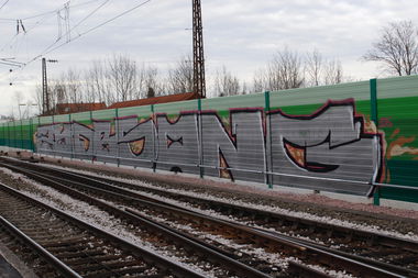 Graffiti Bombing - Photo by FameBalken