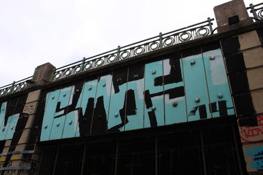 Graffiti Bombing - Photo by FameBalken