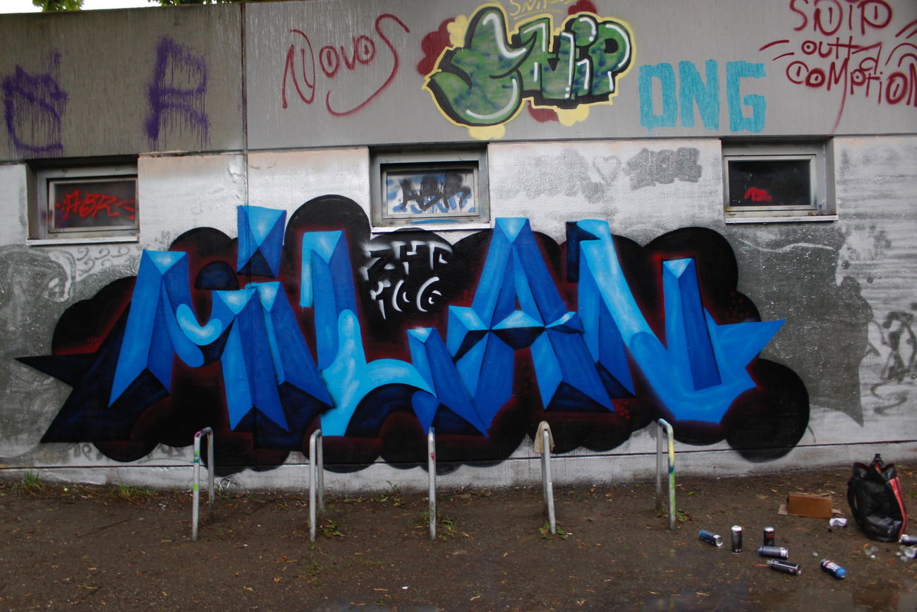 Graffiti Wall - Photo by FameBalken