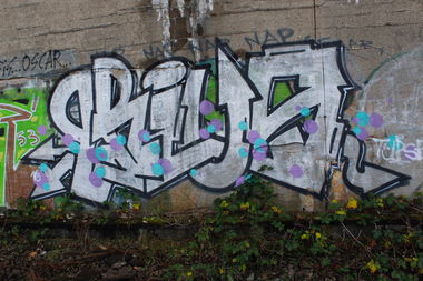 Graffiti Bombing - Photo by FameBalken