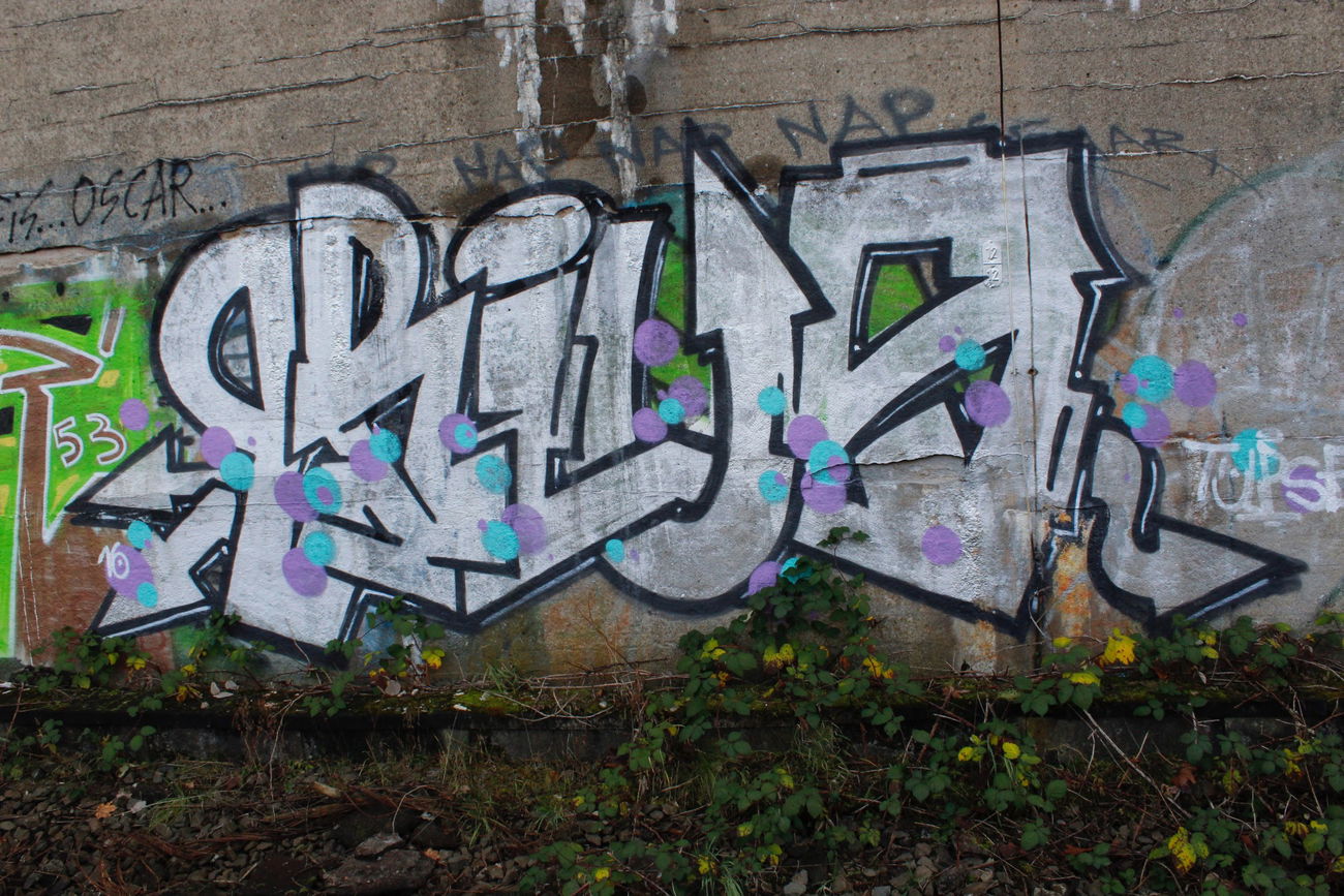 Graffiti Bombing - Photo by FameBalken