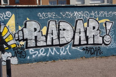 Graffiti Bombing - Photo by FameBalken