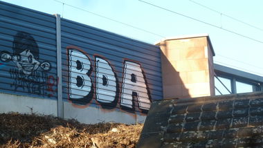 Graffiti Bombing - Photo by FameBalken