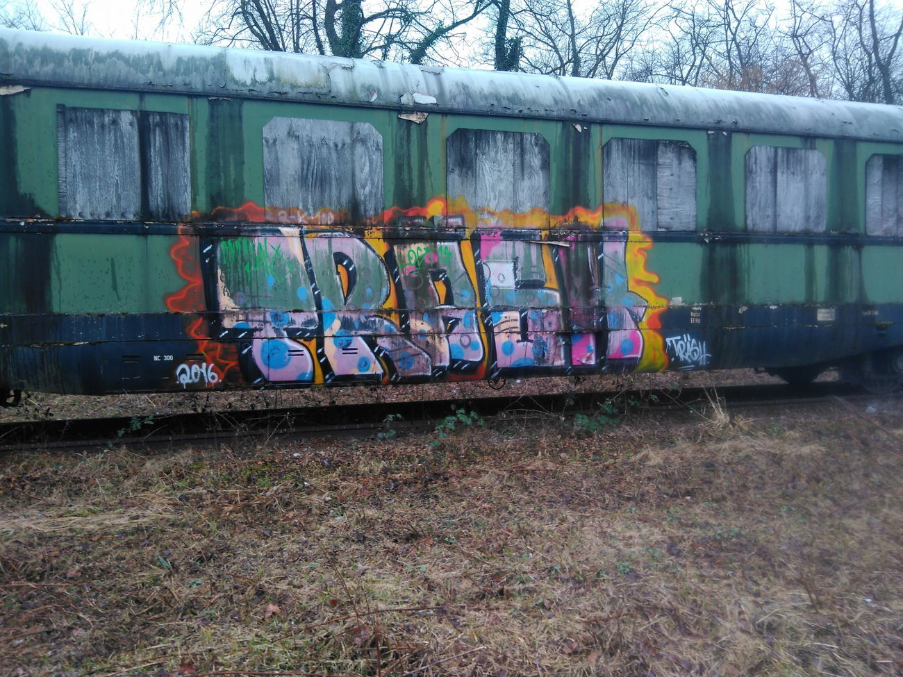 Graffiti Train - Photo by FameBalken