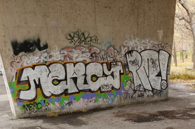 Graffiti Bombing - Photo by FameBalken