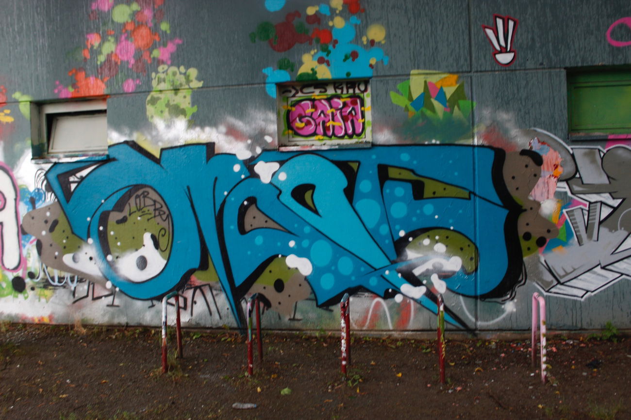 Graffiti Wall - Photo by FameBalken