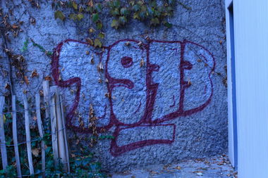 Graffiti Bombing - Photo by FameBalken