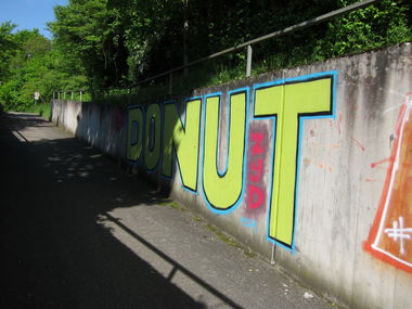 Graffiti Bombing - Photo by FameBalken