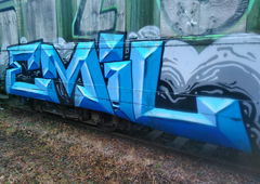 Graffiti Train - Photo by FameBalken