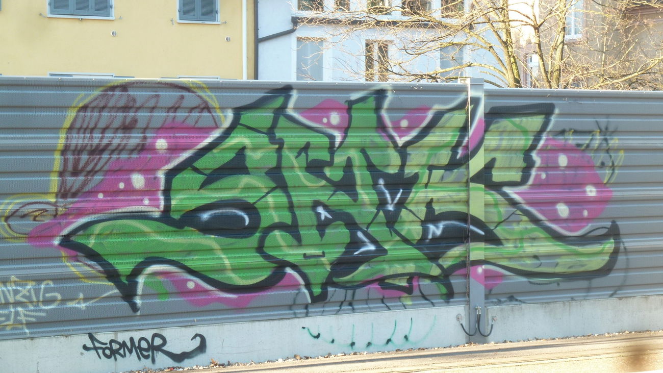 Graffiti Bombing - Photo by FameBalken