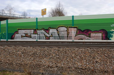 Graffiti Bombing - Photo by FameBalken