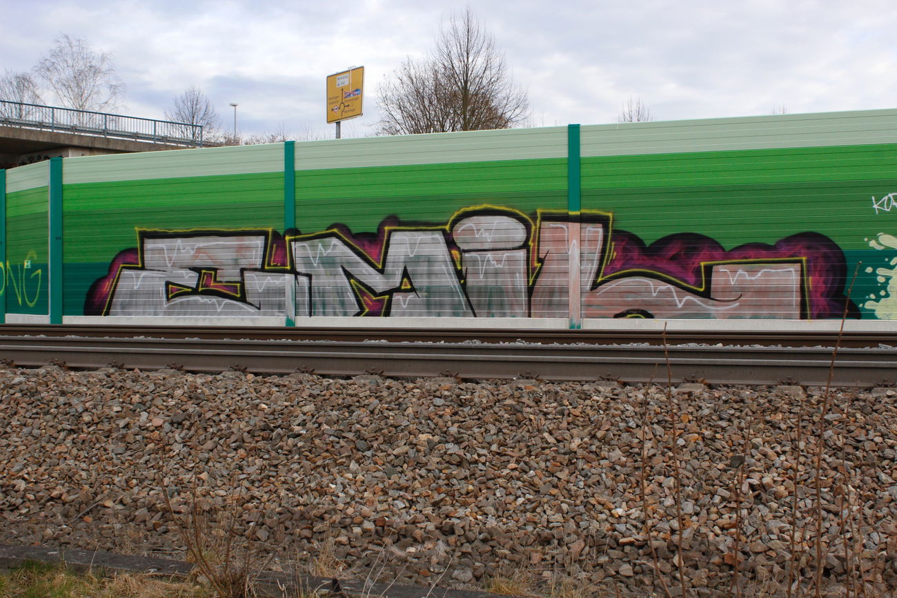 Graffiti Bombing - Photo by FameBalken