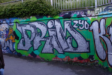 Graffiti Wall - Photo by FameBalken