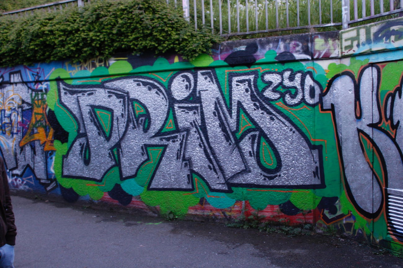 Graffiti Wall - Photo by FameBalken