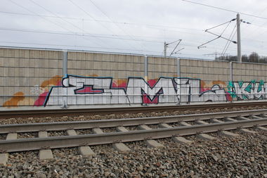 Graffiti Bombing - Photo by FameBalken